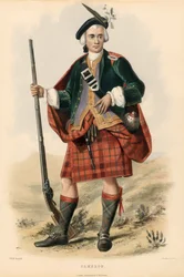 Cameron, aus The Clans of the Scottish Highlands, 1845